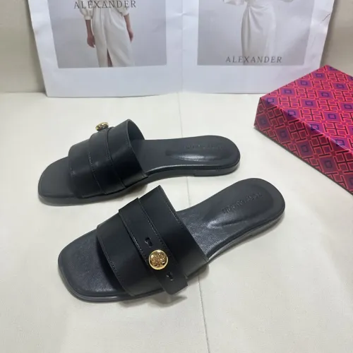 Wholesale Tory Burch Slippers For Women #1453347 $64.00 USD, Wholesale Quality Replica Tory Burch Slippers