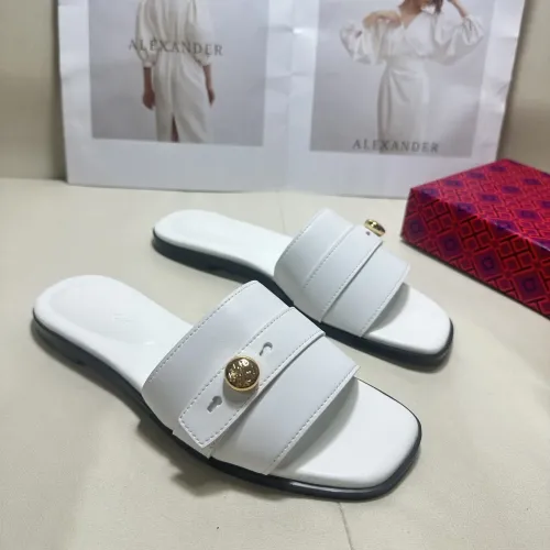 Wholesale Tory Burch Slippers For Women #1453348 $64.00 USD, Wholesale Quality Replica Tory Burch Slippers