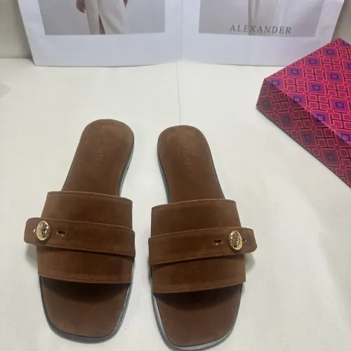 Replica Tory Burch Slippers For Women #1453349 $64.00 USD for Wholesale