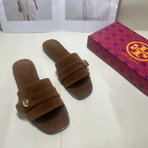 Replica Tory Burch Slippers For Women #1453349 $64.00 USD for Wholesale