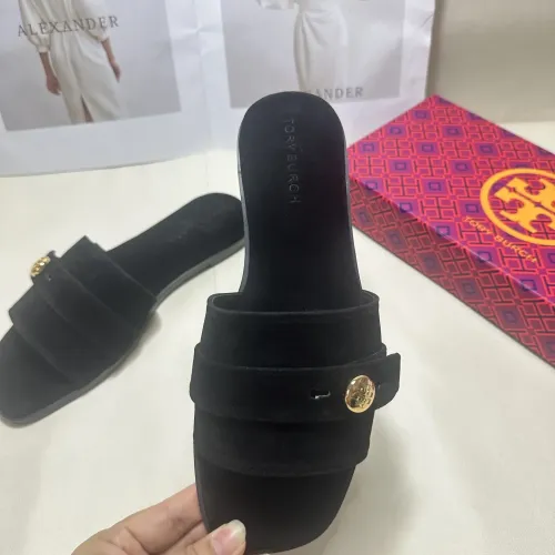 Replica Tory Burch Slippers For Women #1453350 $64.00 USD for Wholesale