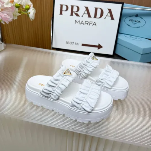 Replica Prada Slippers For Women #1453353 $96.00 USD for Wholesale