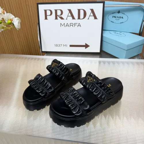 Wholesale Prada Slippers For Women #1453354 $96.00 USD, Wholesale Quality Replica Prada Slippers