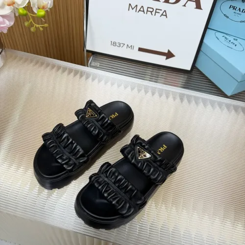 Replica Prada Slippers For Women #1453354 $96.00 USD for Wholesale