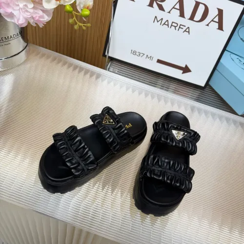 Replica Prada Slippers For Women #1453354 $96.00 USD for Wholesale