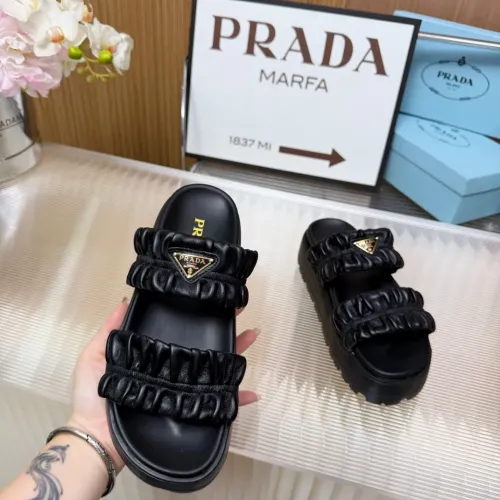 Replica Prada Slippers For Women #1453354 $96.00 USD for Wholesale
