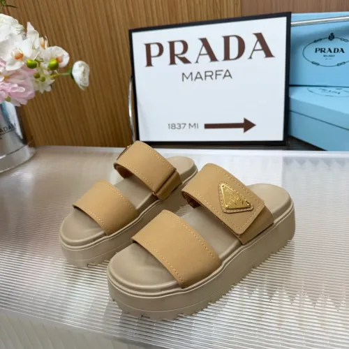 Wholesale Prada Slippers For Women #1453355 $96.00 USD, Wholesale Quality Replica Prada Slippers