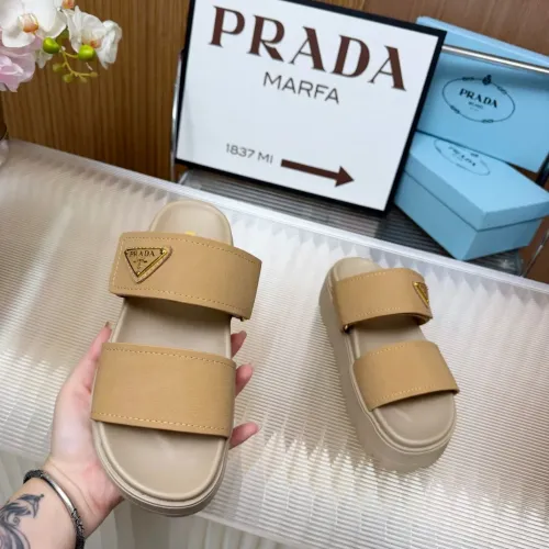 Replica Prada Slippers For Women #1453355 $96.00 USD for Wholesale