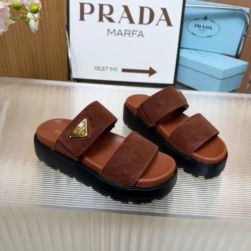 Replica Prada Slippers For Women #1453356 $96.00 USD for Wholesale