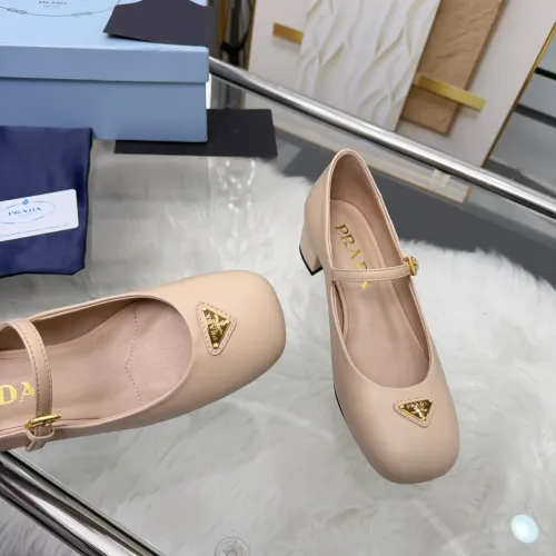 Replica Prada High-heeled Shoes For Women #1453364 $102.00 USD for Wholesale