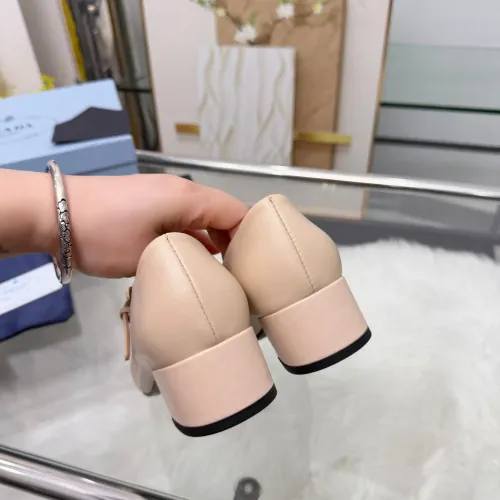 Replica Prada High-heeled Shoes For Women #1453364 $102.00 USD for Wholesale