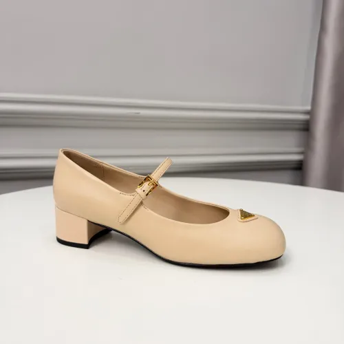 Replica Prada High-heeled Shoes For Women #1453364 $102.00 USD for Wholesale