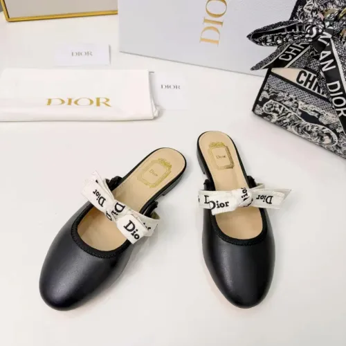 Replica Christian Dior Slippers For Women #1453382 $88.00 USD for Wholesale