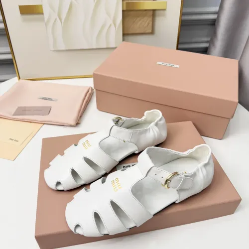 Wholesale MIU MIU Sandal For Women #1453383 $100.00 USD, Wholesale Quality Replica MIU MIU Sandal