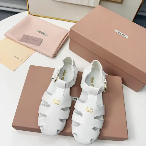 Replica MIU MIU Sandal For Women #1453383 $100.00 USD for Wholesale