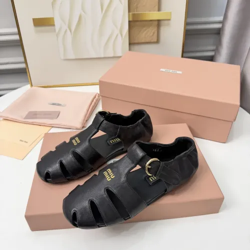 Wholesale MIU MIU Sandal For Women #1453384 $100.00 USD, Wholesale Quality Replica MIU MIU Sandal