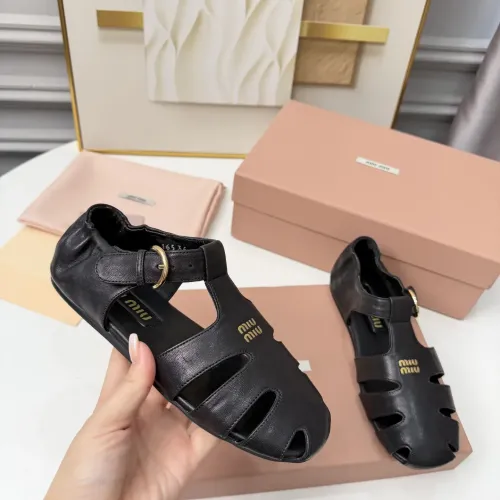 Replica MIU MIU Sandal For Women #1453384 $100.00 USD for Wholesale