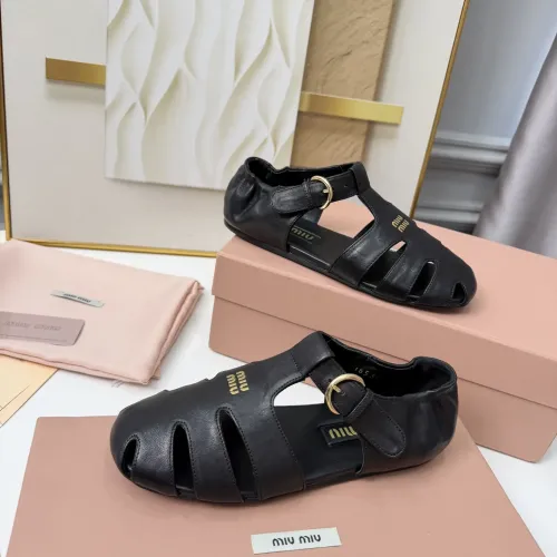 Replica MIU MIU Sandal For Women #1453384 $100.00 USD for Wholesale