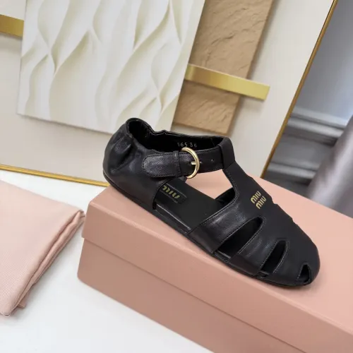 Replica MIU MIU Sandal For Women #1453384 $100.00 USD for Wholesale