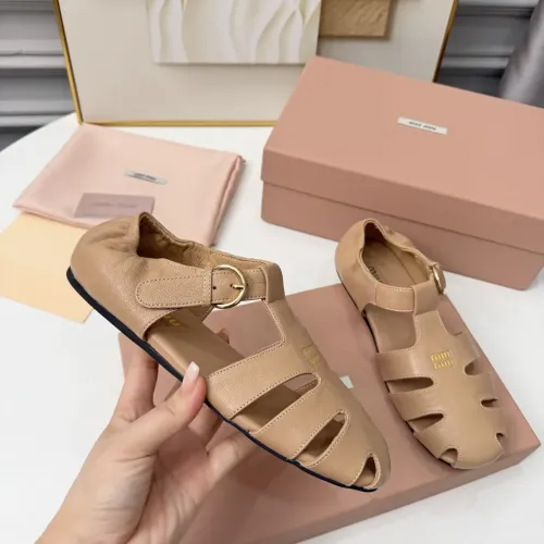 Replica MIU MIU Sandal For Women #1453385 $100.00 USD for Wholesale