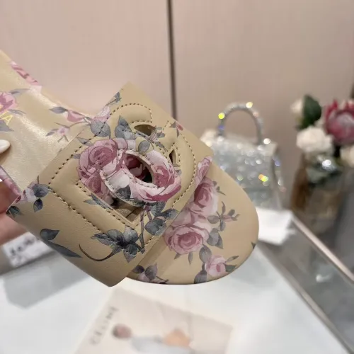 Replica Dolce & Gabbana D&G Slippers For Women #1453390 $85.00 USD for Wholesale