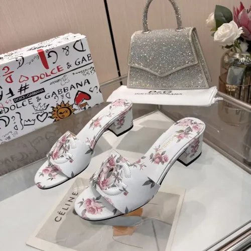 Wholesale Dolce &amp; Gabbana D&amp;G Slippers For Women #1453394 $88.00 USD, Wholesale Quality Replica Dolce &amp; Gabbana D&amp;G Slippers