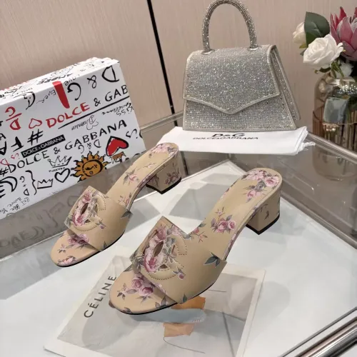 Wholesale Dolce &amp; Gabbana D&amp;G Slippers For Women #1453395 $88.00 USD, Wholesale Quality Replica Dolce &amp; Gabbana D&amp;G Slippers