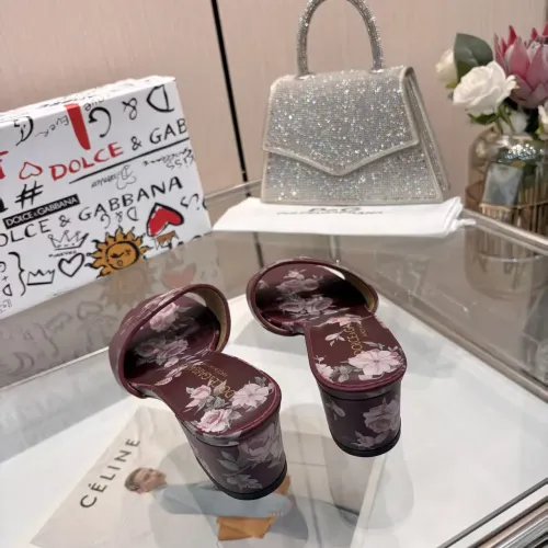 Replica Dolce & Gabbana D&G Slippers For Women #1453397 $88.00 USD for Wholesale
