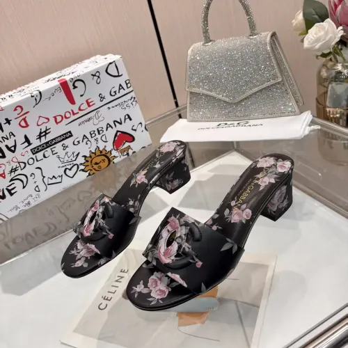 Wholesale Dolce &amp; Gabbana D&amp;G Slippers For Women #1453398 $88.00 USD, Wholesale Quality Replica Dolce &amp; Gabbana D&amp;G Slippers