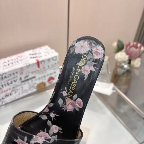Replica Dolce & Gabbana D&G Slippers For Women #1453398 $88.00 USD for Wholesale