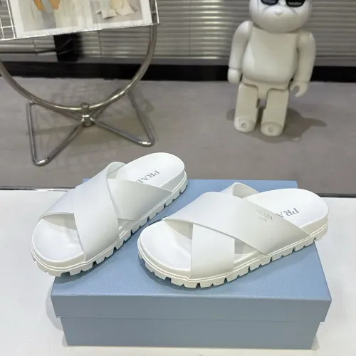 Wholesale Prada Slippers For Women #1453407 $88.00 USD, Wholesale Quality Replica Prada Slippers