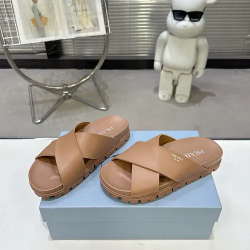Wholesale Prada Slippers For Women #1453409 $88.00 USD, Wholesale Quality Replica Prada Slippers
