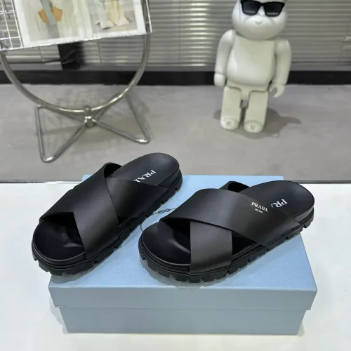 Wholesale Prada Slippers For Women #1453410 $88.00 USD, Wholesale Quality Replica Prada Slippers