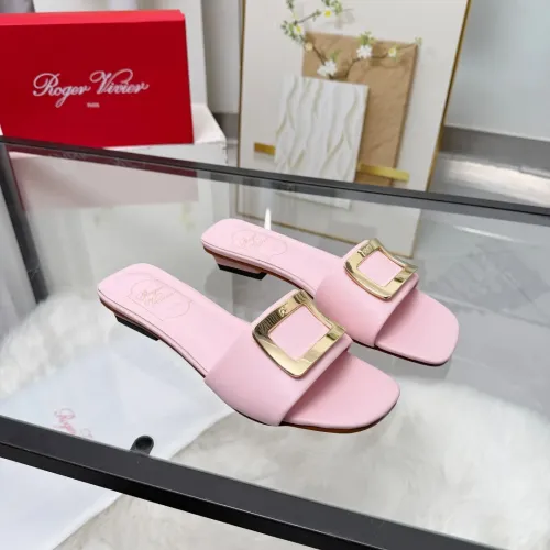 Replica Roger Vivier Slippers For Women #1453412 $82.00 USD for Wholesale