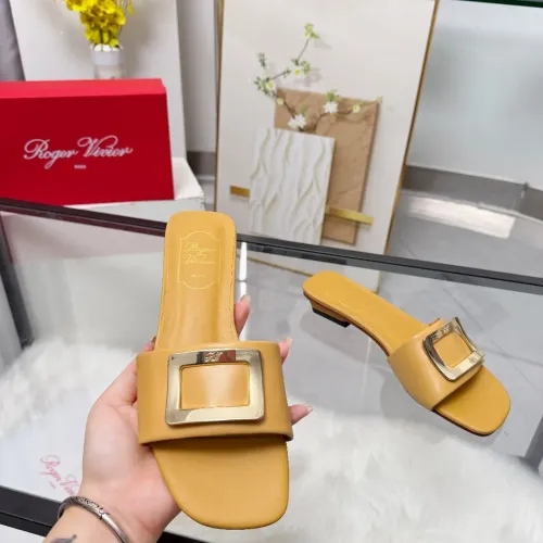 Replica Roger Vivier Slippers For Women #1453413 $82.00 USD for Wholesale