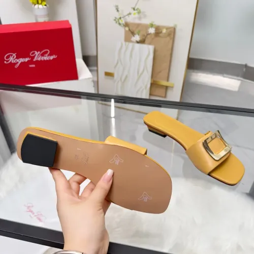 Replica Roger Vivier Slippers For Women #1453413 $82.00 USD for Wholesale