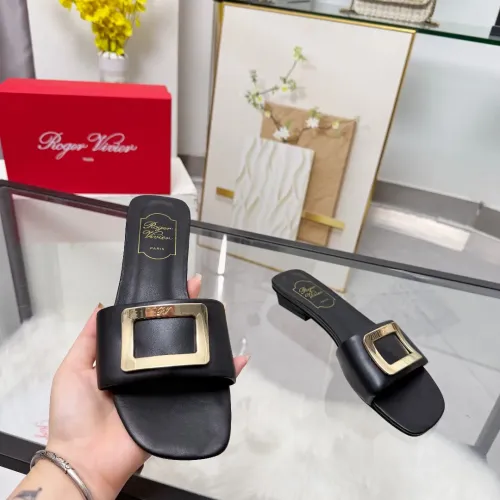 Replica Roger Vivier Slippers For Women #1453415 $82.00 USD for Wholesale