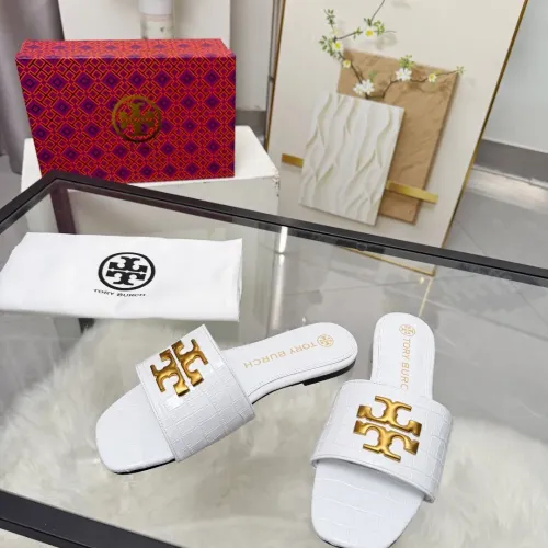 Replica Tory Burch Slippers For Women #1453416 $82.00 USD for Wholesale