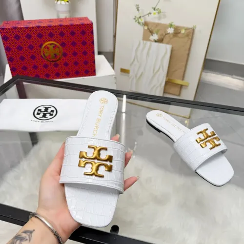 Replica Tory Burch Slippers For Women #1453416 $82.00 USD for Wholesale
