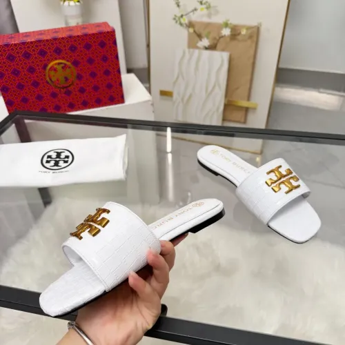 Replica Tory Burch Slippers For Women #1453416 $82.00 USD for Wholesale