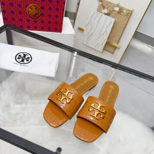 Replica Tory Burch Slippers For Women #1453417 $82.00 USD for Wholesale