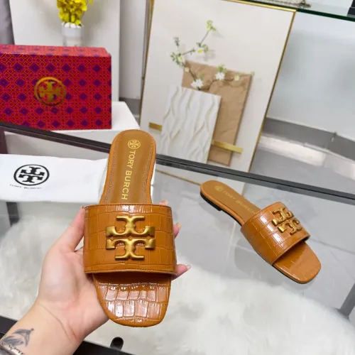 Replica Tory Burch Slippers For Women #1453417 $82.00 USD for Wholesale