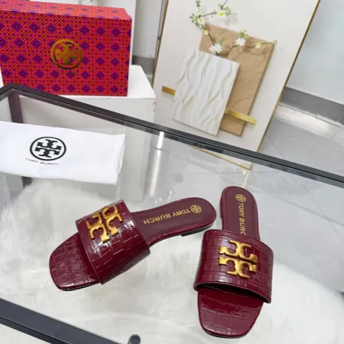 Replica Tory Burch Slippers For Women #1453418 $82.00 USD for Wholesale