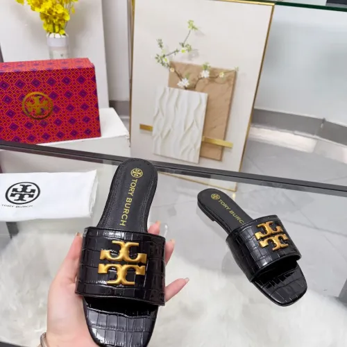 Replica Tory Burch Slippers For Women #1453419 $82.00 USD for Wholesale