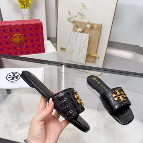 Replica Tory Burch Slippers For Women #1453419 $82.00 USD for Wholesale
