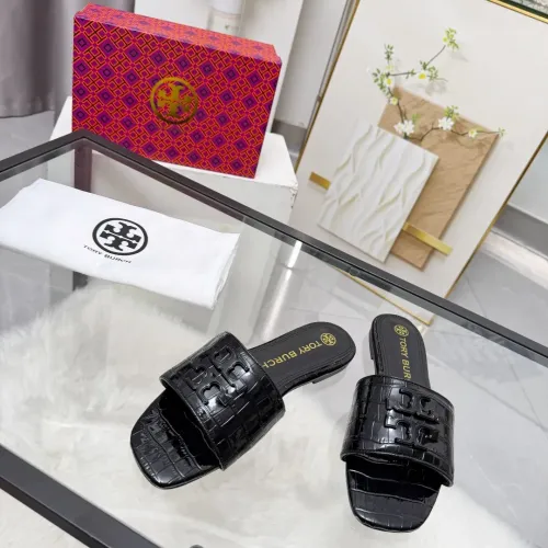 Replica Tory Burch Slippers For Women #1453420 $82.00 USD for Wholesale
