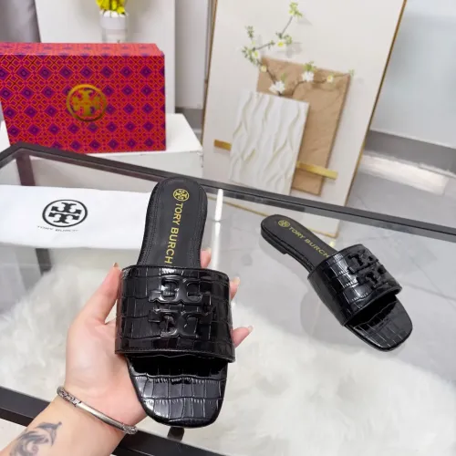 Replica Tory Burch Slippers For Women #1453420 $82.00 USD for Wholesale