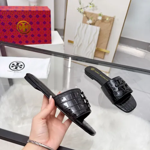 Replica Tory Burch Slippers For Women #1453420 $82.00 USD for Wholesale