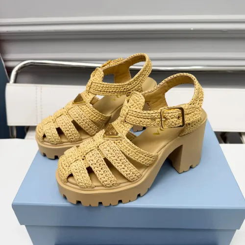 Wholesale Prada Sandal For Women #1453422 $122.00 USD, Wholesale Quality Replica Prada Sandal