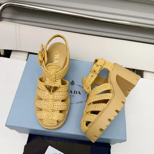 Replica Prada Sandal For Women #1453422 $122.00 USD for Wholesale